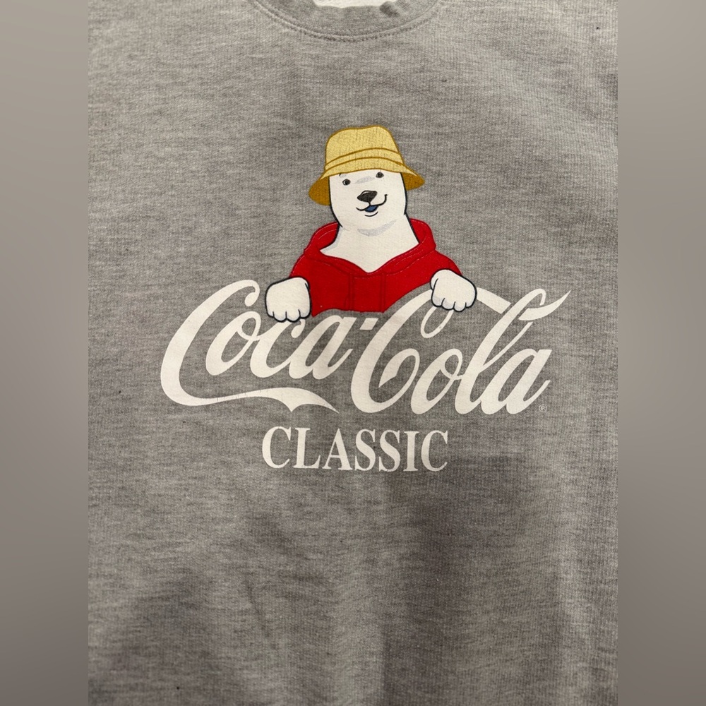 Coca Cola Classic Polar bear Crewneck Sweatshirt XS